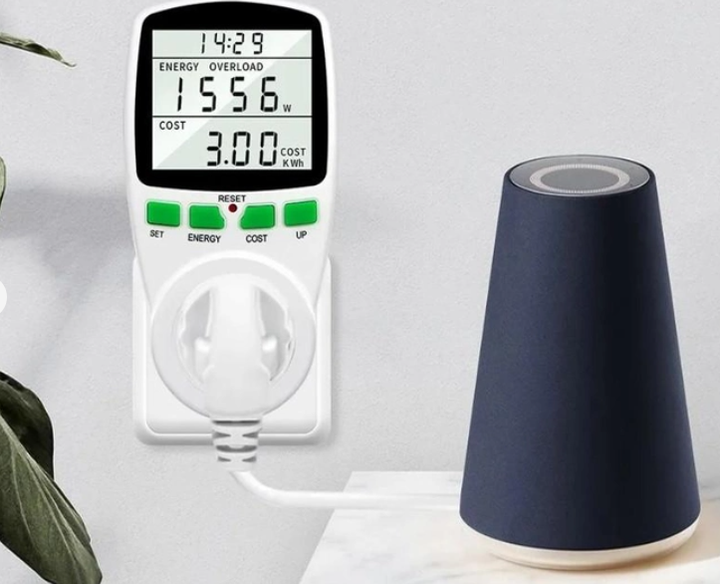 Енергометр, ватметр Intertek Power Meter Cat 2, вольтметр со сменными батарейками - изображение 4