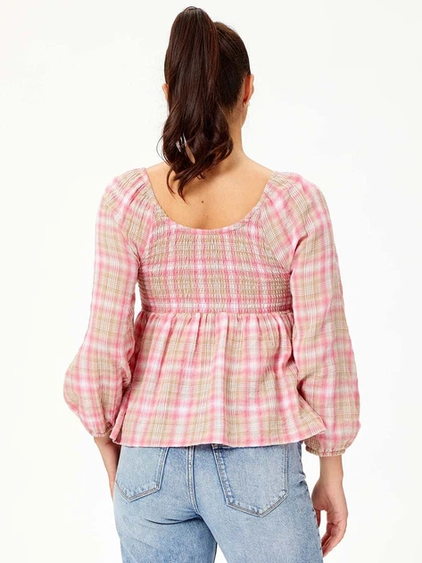 Блузка женская Tommy Hilfiger 590555031 L Розовая (1159788923) - Фото 2 Блузка женская Tommy Hilfiger 590555031 L Розовая (1159788923) - изображение 2