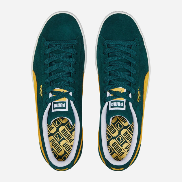 Sneakersy męskie do kostki Puma Suede Teams II 38659502 47 (12UK) 31 cm Zielone (4065449853422) - obraz 3