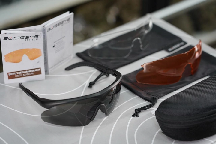 Тактические баллистические очки Swiss Eye Raptor - изображение 1
