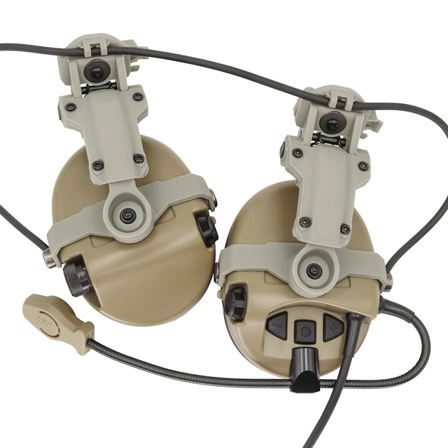 Навушники Активні з мікрофоном PROTAC VII DE + Premium кріплення Чебурашка (15181pr) - зображення 2