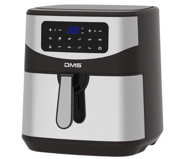 Фритюрница DMS HF-7S​​​​​​​ XXXL Air Fryer 7 литров 1800 Вт таймер 1-60 мин температура регулируется 50-200 ° C - изображение 2