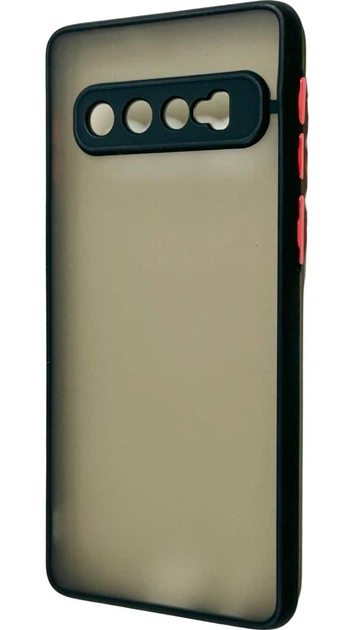 Чохол Matte Color на Samsung Galaxy S10 чорний - Фото 2 Чохол Matte Color на Samsung Galaxy S10 чорний - зображення 2