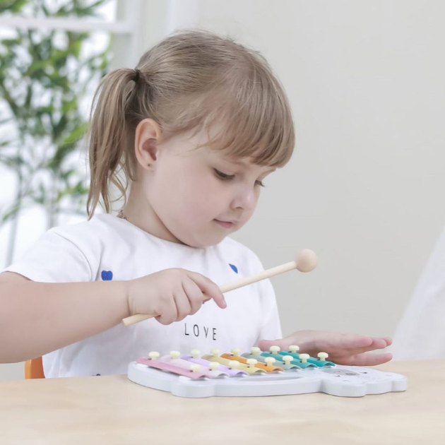 Детский ксилофон Viga Toys PolarB Мишка (44026) - изображение 6