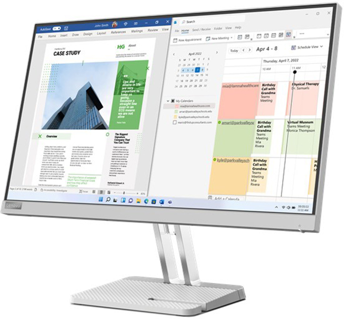 Monitor 24,5" Lenovo L25e-40 67ADKAC4EU - obraz 3