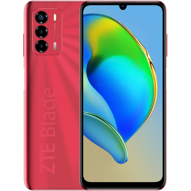 Мобильный телефон ZTE Blade V40 Vita 4/128GB Red – фото, отзывы ...