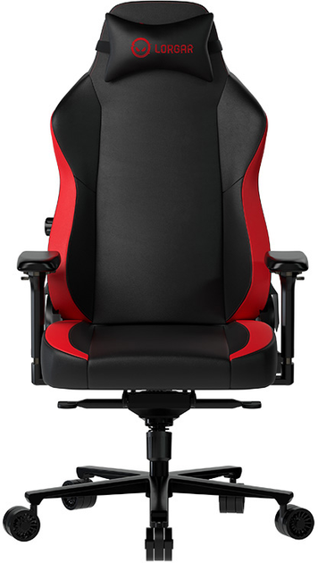 Fotel gamingowy Lorgar Embrace 533 Czarno/Czerwony (LRG-CHR533BR) - obraz 2