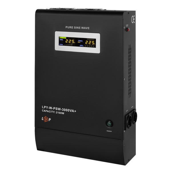 ИБП LogicPower LPY-W-PSW-3000VA+ (2100Вт) 10A/15A с правильной синусоидой 48В - Фото 3 ИБП LogicPower LPY-W-PSW-3000VA+ (2100Вт) 10A/15A с правильной синусоидой 48В - изображение 3