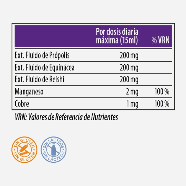 Syrop Neovital Neo Adult Df With Propolis Plus 150 ml (8436036590611) - obraz 3