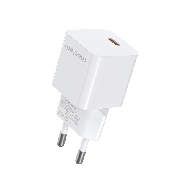 Ładowarka sieciowa CHOETECH PD5010-EU-WH 20W USB typu C - obraz 2