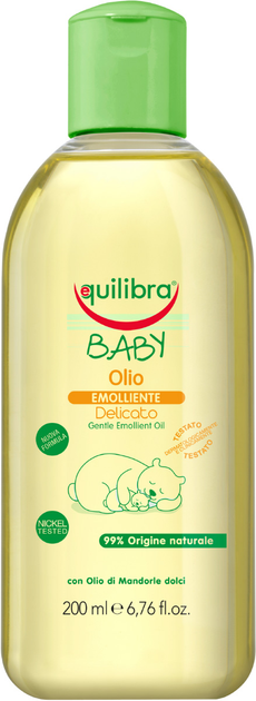 Naturalny olejek Equilibra Baby nawilżający 200 ml (8000137012985) - obraz 1
