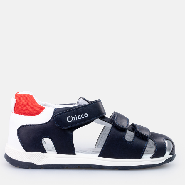 Sandały chłopięce Chicco 01063477000000-800 19 Granatowe (8051182080559) - obraz 1