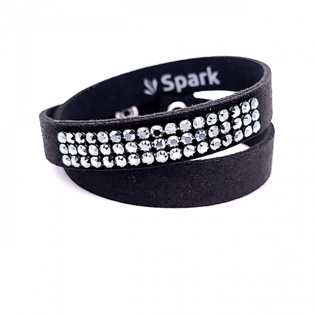 Браслет Spark з Алькантара зі Swarovski BLNMESHU3CZJ - изображение 2
