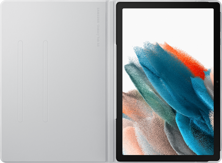 Чехол для планшета Samsung Galaxy Tab A8 10.5 (X200/205) Book Cover Silver (EF-BX200PSEGRU) - изображение 3