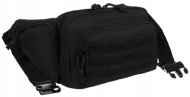 Тактическая сумка на пояс 41х17х9см Peterson Черный (2000002455486) - изображение 1