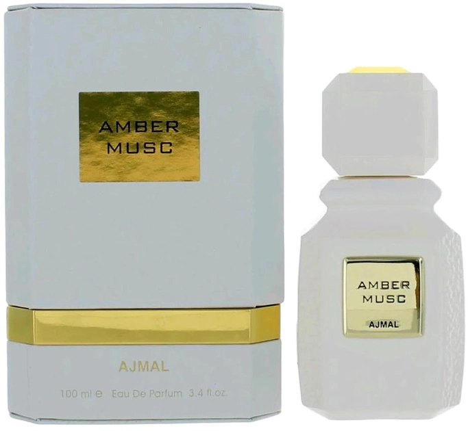 Woda perfumowana unisex Ajmal Amber Musc EDP U 100 ml (6293708007486) - obraz 1