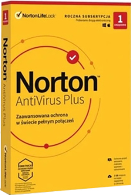 Антивирус Norton Plus 2GB 1 PC 1 год (21408750) - изображение 1