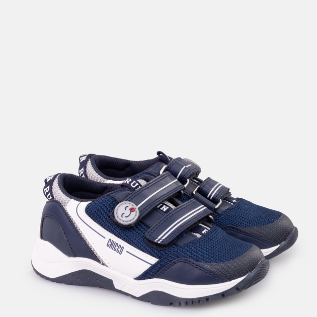 Buty sportowe chłopięce na rzepy Chicco 01063592000000-800 27 Granatowe (8051182099179) - obraz 2