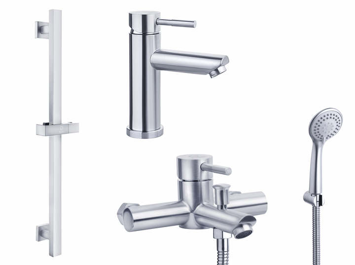 Набор смесителей PERLA OCELI (PSS203+PSS204+PSA1032) 10204-С - изображение 1