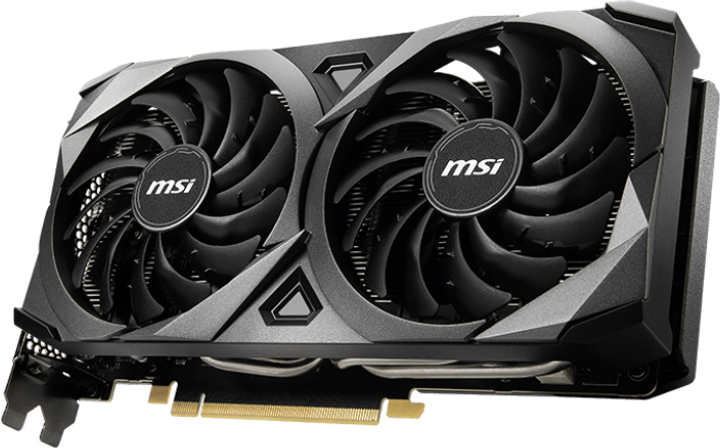 MSI PCI-Ex GeForce RTX 3060 Ventus 2X 8G OC 8GB GDDR6 (128bit) (1695/14000) (HDMI, 3 x DisplayPort) (RTX 3060 VENTUS 2X 8G OC) - изображение 2