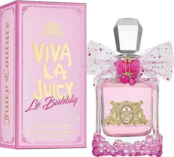 Woda perfumowana damska Juicy Couture Viva La Juicy Le Bubbly EDP W 100 ml (719346405171) - obraz 1