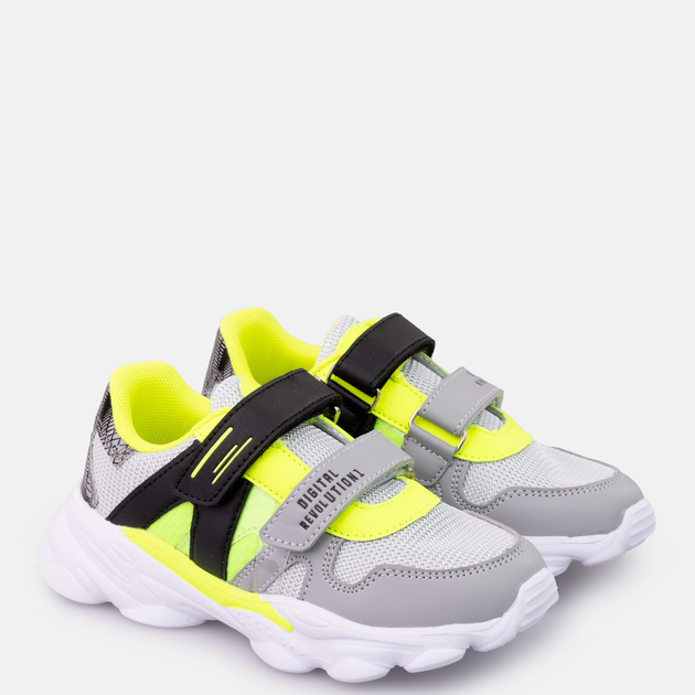 Buty sportowe chłopięce na rzepy Chicco 01065460000000-950 27 Szare (8051182198872) - obraz 2