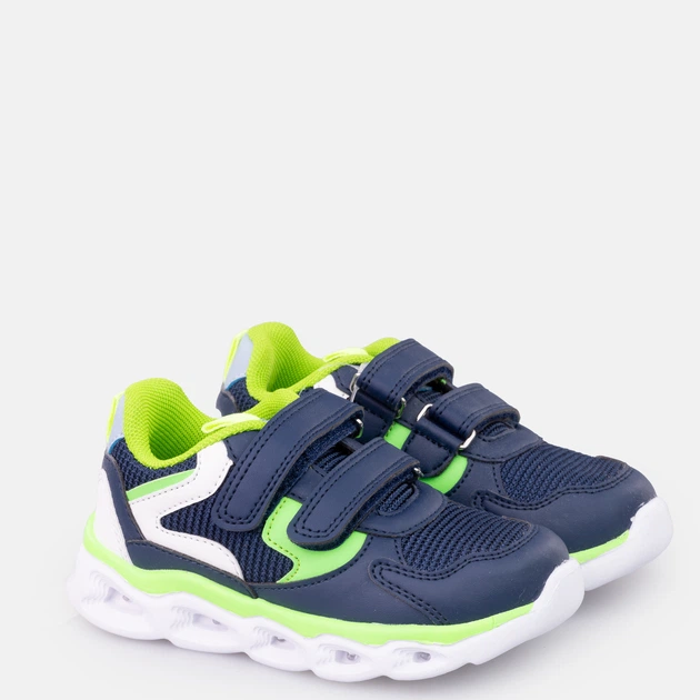 Sneakersy chłopięce na rzepy Chicco 01065461000000-800 28 Granatowe (8051182203040) - obraz 2
