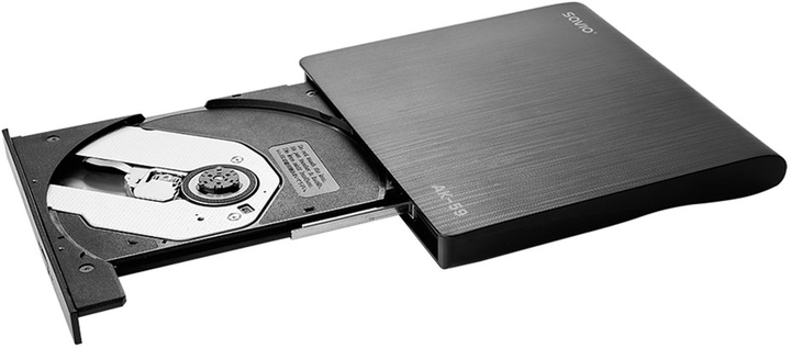 SAVIO DVD+/-R/RW USB 2.0 AK-59 Black (SAVAK-59) - изображение 3