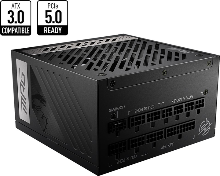 Блок питания MSI MPG A850G PCIE5 850W - изображение 2