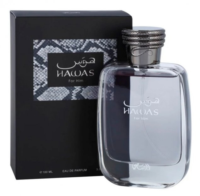 Woda perfumowana męska Rasasi Hawas For Him 100 ml (614514331026) - obraz 1