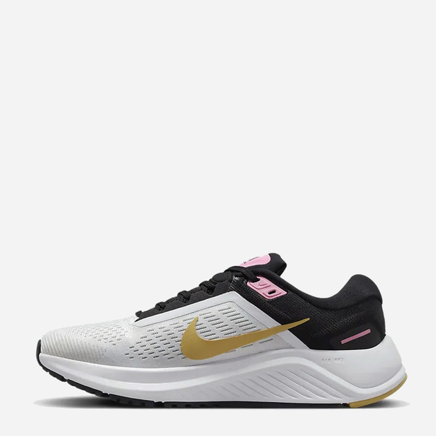 Buty do biegania damskie Nike Air Zoom Structure 24 DA8570-106 38 (7US) 24 cm Biały/Czarny (196153936447) - obraz 3