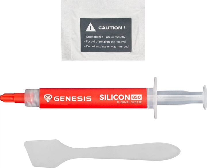 Pasta termoprzewodząca Natec Genesis Thermal Grease Silicon 850 2 g (NTG-1605) - obraz 3