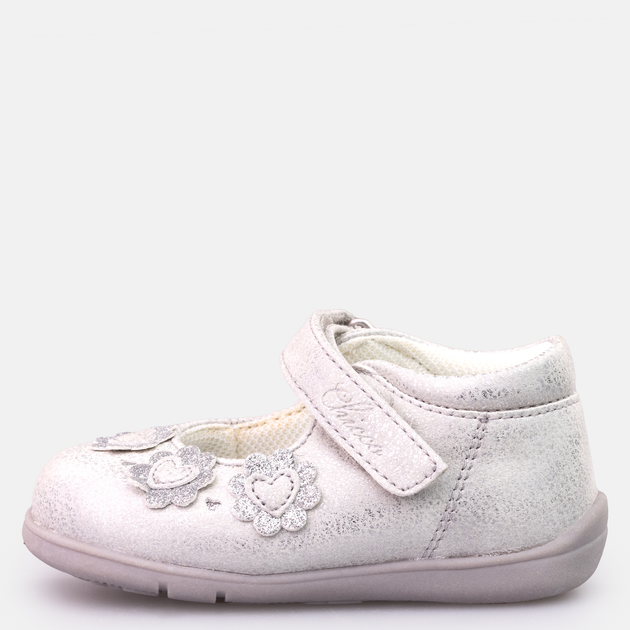 Дитячі туфлі для дівчинки Chicco 010.63509-020 20 12.5 см Сріблясті (8051182085165) - зображення 3