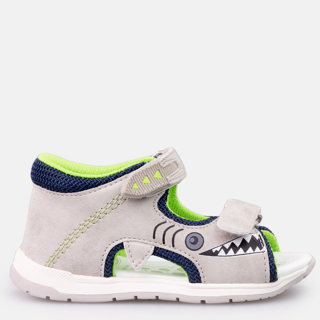 Sandały chłopięce Chicco 01065672000000-950 21 Szare (8051182184530) - obraz 1