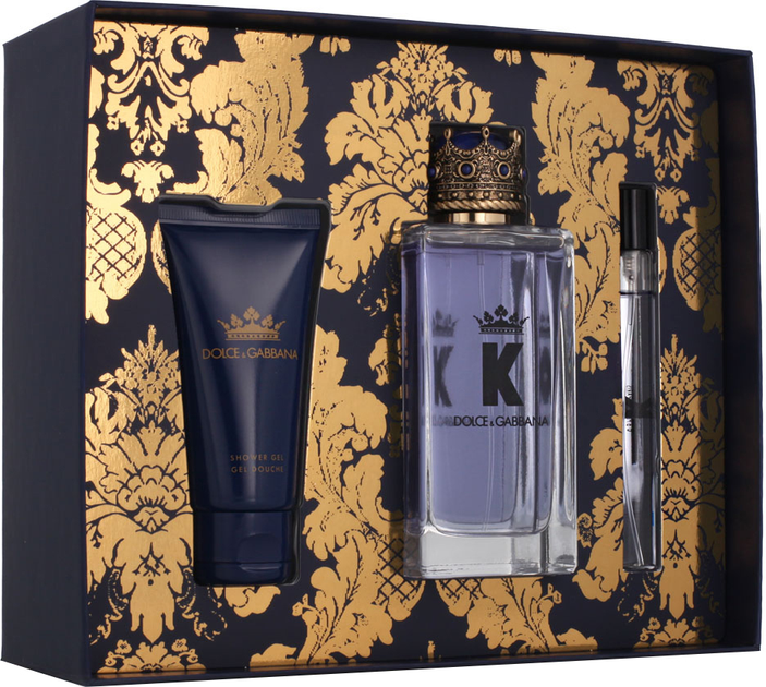 Zestaw Dolce&Gabbana EDP 100 ml + żel pod prysznic 50 ml + spray EDP 10 ml (3423220007562) - obraz 1