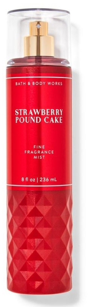Perfumowany spray Bath&Body Works Strawberry Pound Cake 236 ml (667555895590) - obraz 1