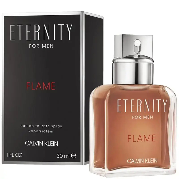 Woda toaletowa męska Calvin Klein Eternity Flame for Men 30 ml (3614225670510) - obraz 1