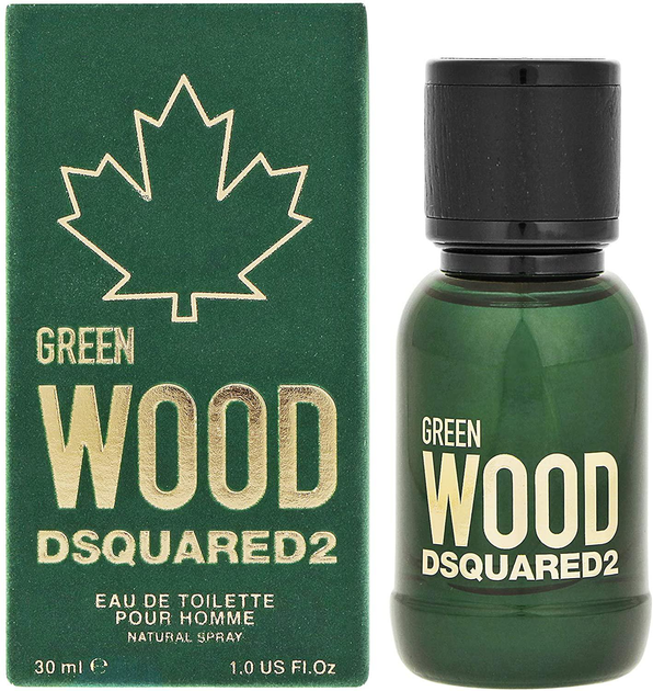 Woda toaletowa Dsquared2 Green Wood EDT M 30 ml (8011003852727) - obraz 1
