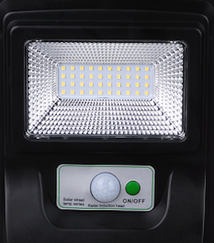 Ліхтар вуличний на стовп UKC Solar Street Light 1VPP Remote 45 Вт Чорний - зображення 2