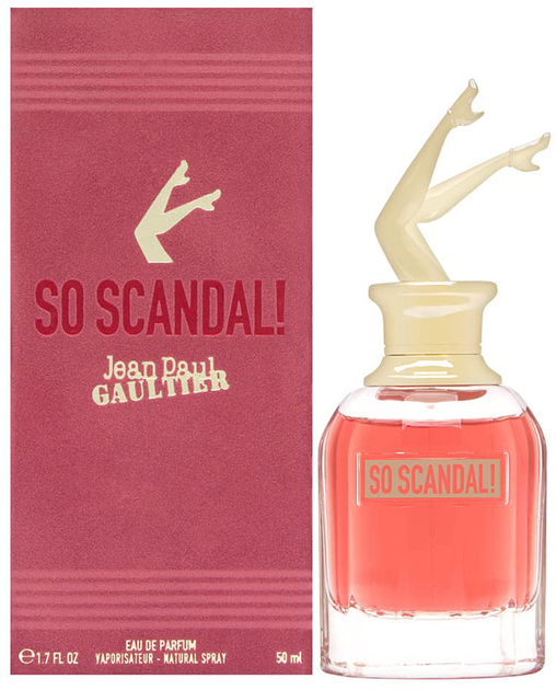 Woda perfumowana damska Jean Paul Gaultier So Scandal! EDP W 50 ml (8435415032544) - obraz 1