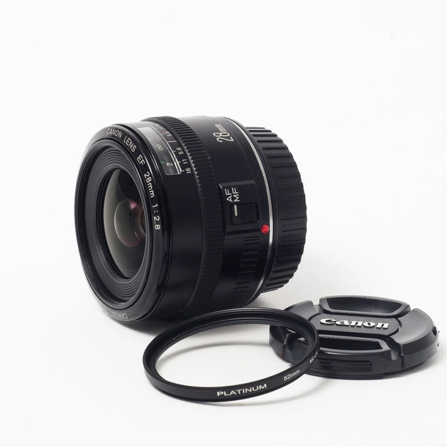 Об'єктив Canon Lens EF 28mm f/2.8 (172481) б/в – фото, отзывы