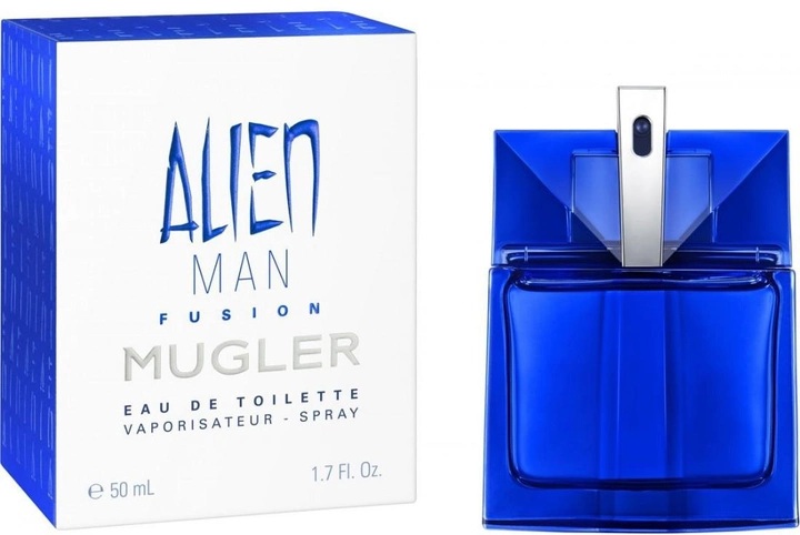 Woda toaletowa Mugler Alien Man Fusion EDT M 50 ml (3439600037586) - obraz 1