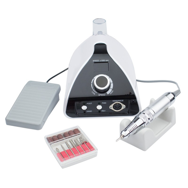 Фрезер для маникюра и педикюра Nail Master ZS-711 Pro Белый Арт 00938 - изображение 2