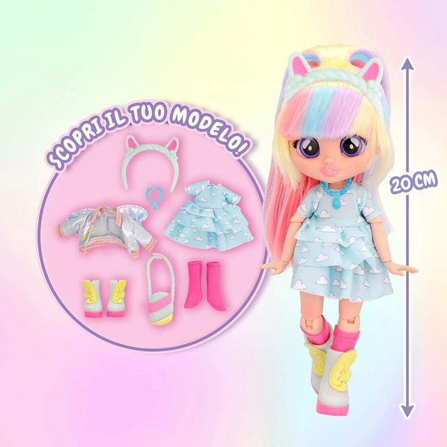Lalka IMC Toys Cry Babies IMC904361 Bff Jenna 20 cm (8421134904361) - obraz 6