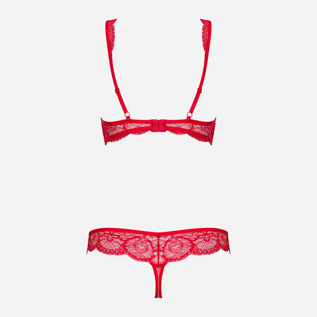 Комплект Obsessive 853-SET-3 L/XL Червоний (5901688224656) - зображення 6