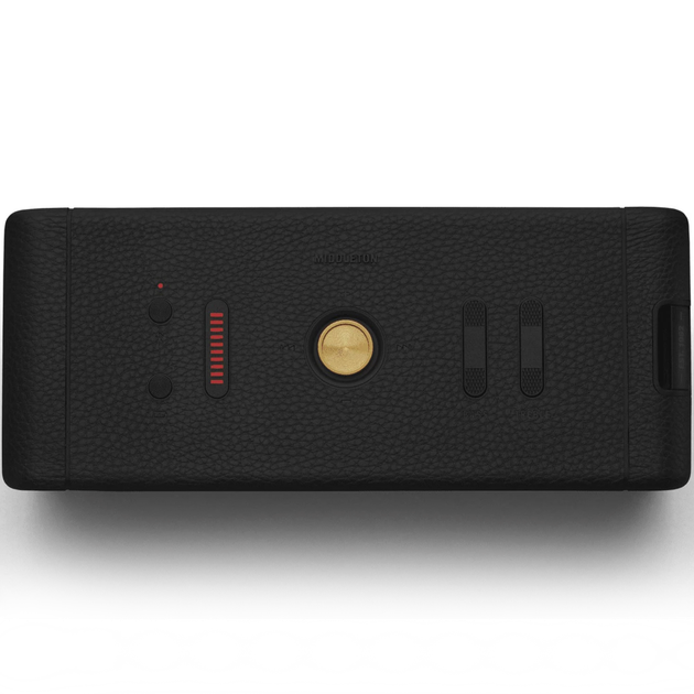 Портативна колонка Marshall Middleton акустична система Portable Stereo Loudspeaker Black and Brass - зображення 5