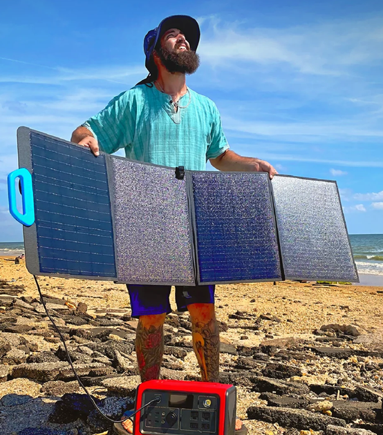 Сонячна панель BLUETTI PV120 Solar Panel 120W MC4 - Фото 3 Сонячна панель BLUETTI PV120 Solar Panel 120W MC4 - зображення 3
