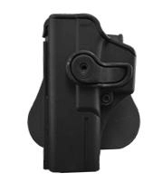 Кобура IMI-Z1010LH тактовна полімерна кобура для Glock 17/22/31 (також для Gen.4) під ЛІВУ РУКУ Чорний - зображення 1