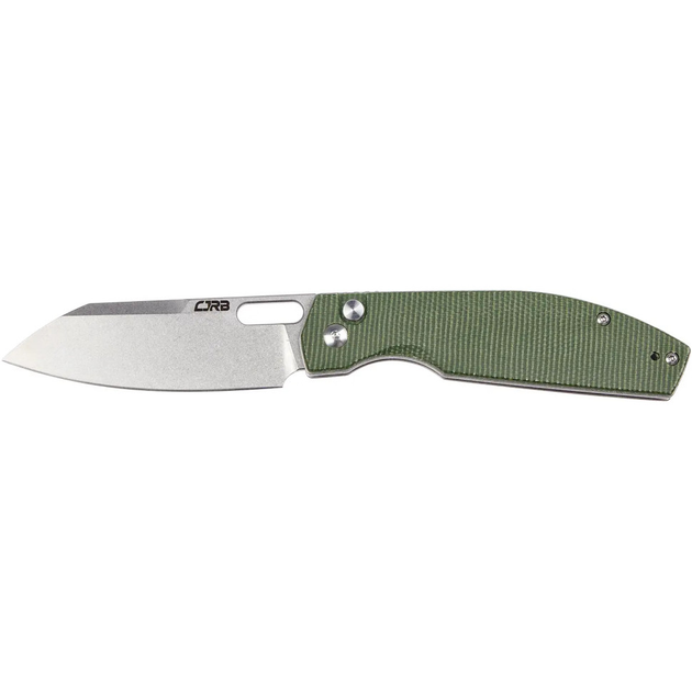 Ніж CJRB Ekko, AR-RPM9 Steel, Micarta green - зображення 1