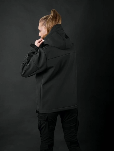 Тактична куртка утеплена BEZET Softshell Робокоп 5747 L Чорна (ROZ6400181571) - зображення 2
